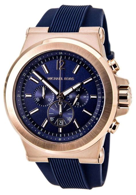 michael kors watches castle towers|Michael Kors leather watch.